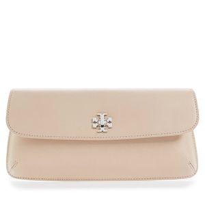 Tory Burch ‘Slim Diana’ Leather Flap Clutch